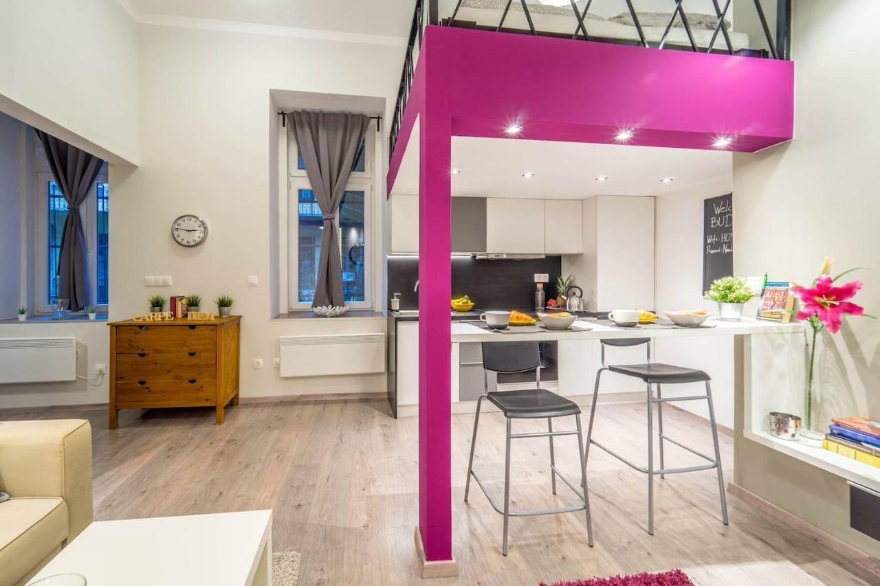 Cozy Downtown Studio Apartment Budapesta Exterior foto