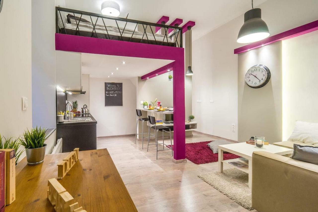Cozy Downtown Studio Apartment Budapesta Exterior foto